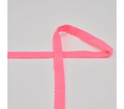 Pruženka lemovací ozdobná, 20 mm - neonově růžová