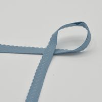 Pruženka lemovací ozdobná, 20 mm - denim