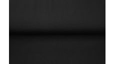 Úplet French Terry počesaný - černá