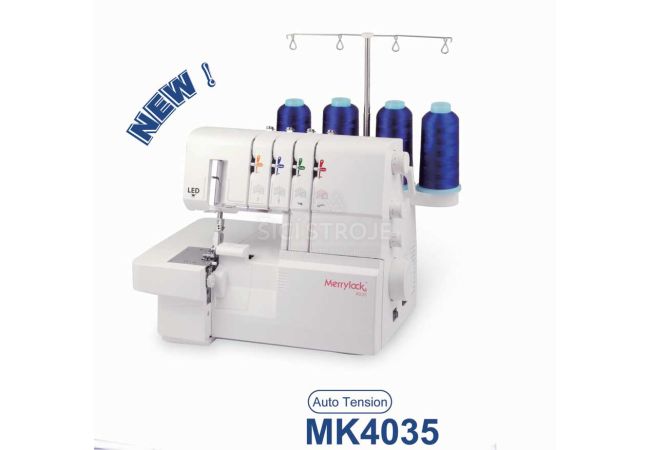 Merrylock MK4035 - rozbalené