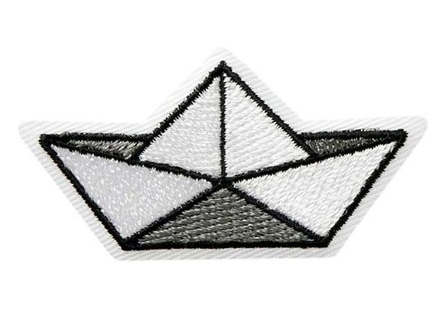 Nažehlovačka Origami lodička 5 x 2,8 cm Monoquick