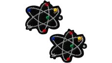 Nažehlovačka Atomium 2 ks 2,6 x 2,9 cm Monoquick