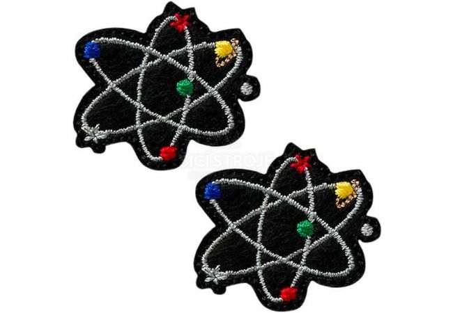 Nažehlovačka Atomium 2 ks 2,6 x 2,9 cm Monoquick
