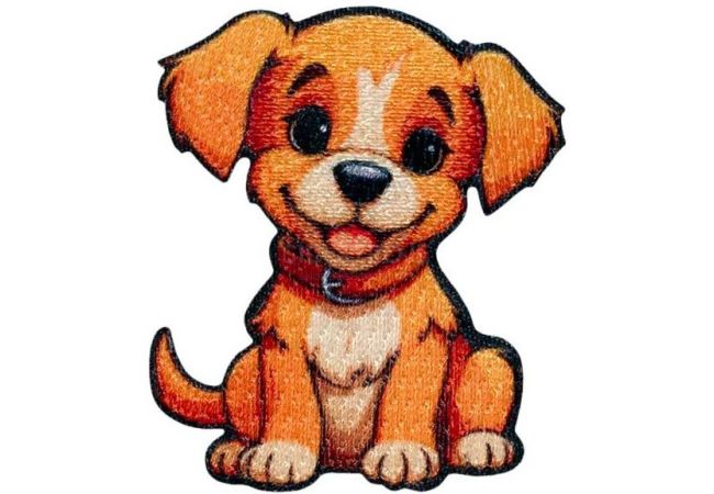 Nažehlovačka Pejsek 4,9 x 4,1 cm Monoquick