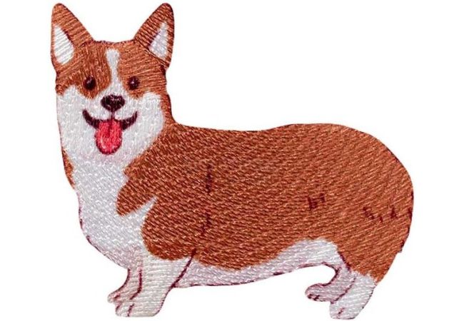 Nažehlovačka Pejsek Corgi 4,5 x 5,1 cm Monoquick