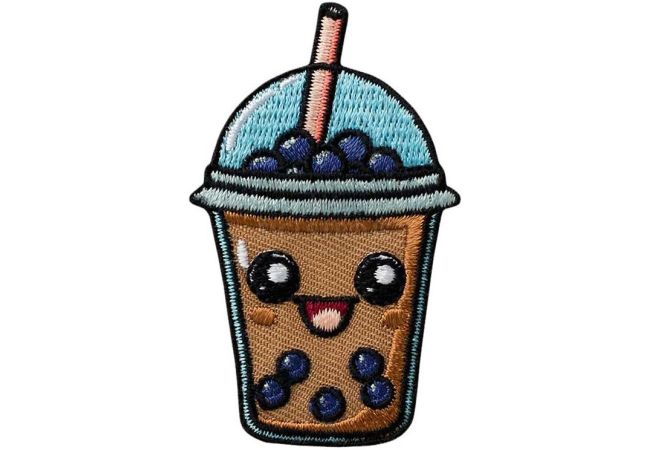 Nažehlovačka Bubble Tea 6,4 x 3,9 cm Monoquick