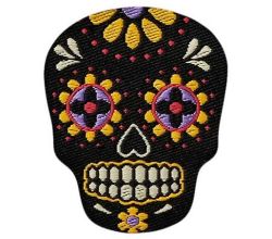 Nažehlovačka Lebka Los Muertos 3,6 x 3 cm Monoquick
