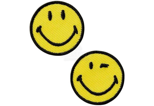 Nažehlovačka Smajlíci Smiley 3 cm Monoquick