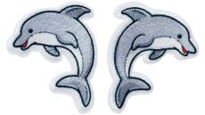 Nažehlovačka Skákající delfíni 4,1 x 3,4 cm Monoquick