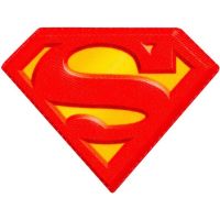 Nažehlovačka Logo Superman 6 x 8 cm Monoquick