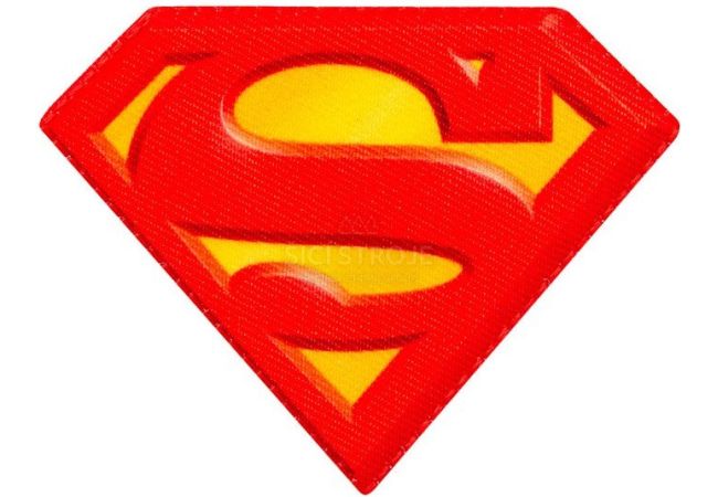 Nažehlovačka Logo Superman 6 x 8 cm Monoquick