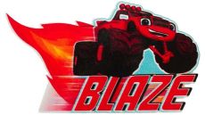 Nažehlovačka Monstertruck Blaze 4,5 x 8 cm Monoquick