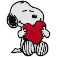 Nažehlovačka Snoopy se srdíčkem 7,5 x 5,5 cm Monoquick