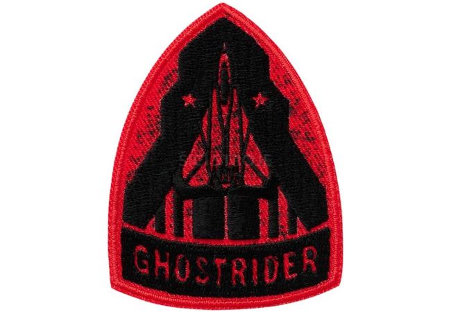 Nažehlovačka Top Gun Maverick Ghostrider 7 x 5,3 cm Monoquick