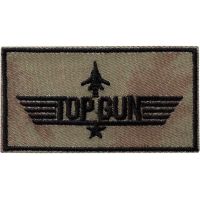 Nažehlovačka Top Gun logo 6,8 x 3,7 cm Monoquick