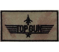 Nažehlovačka Top Gun logo 6,8 x 3,7 cm Monoquick