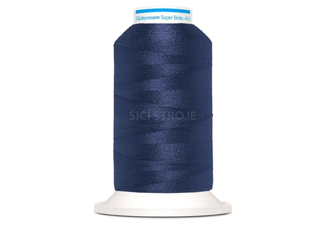 Vyšívací nit Gütermann Super Brite Polyester 40 1000 m - 5603