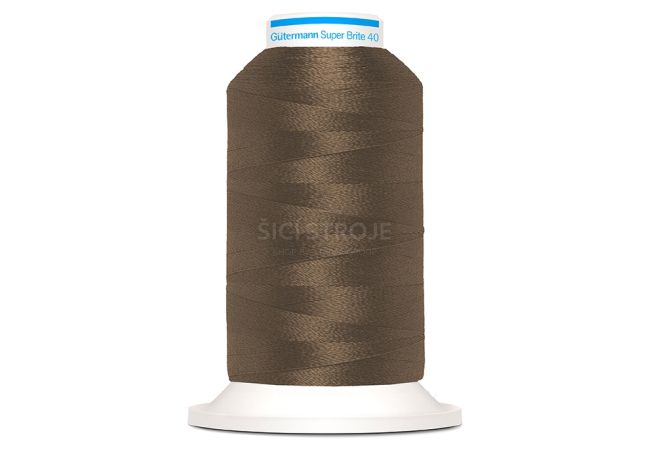 Vyšívací nit Gütermann Super Brite Polyester 40 1000 m - 5672