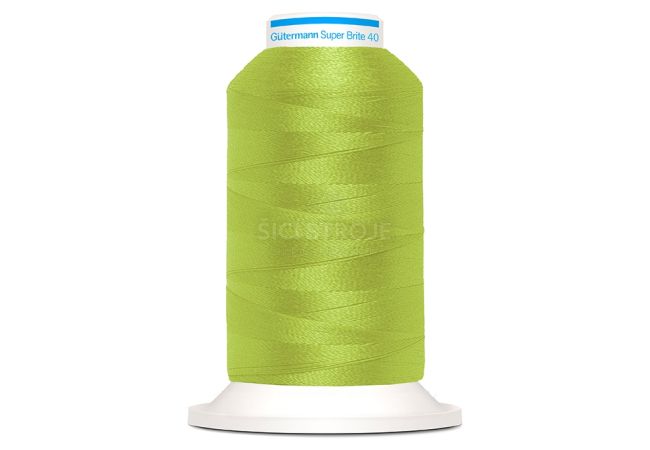 Vyšívací nit Gütermann Super Brite Polyester 40 1000 m - 5756