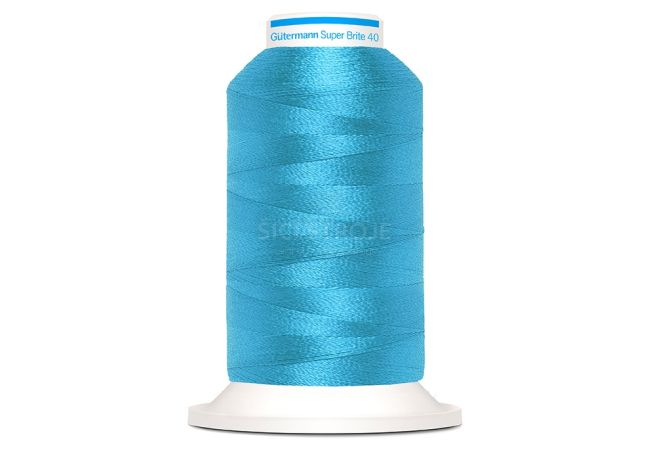 Vyšívací nit Gütermann Super Brite Polyester 40 1000 m - 5819