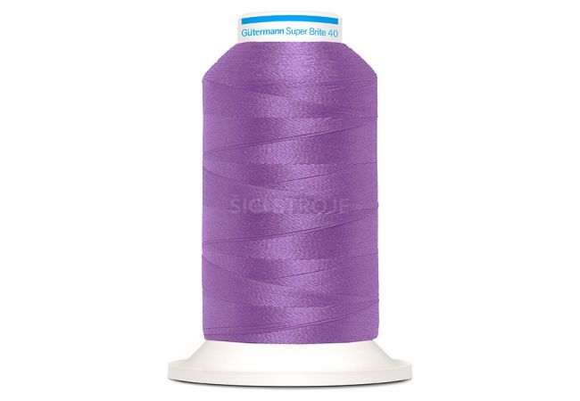 Vyšívací nit Gütermann Super Brite Polyester 40 1000 m - 9019