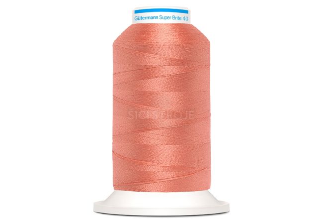 Vyšívací nit Gütermann Super Brite Polyester 40 1000 m - 9061