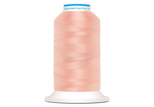 Vyšívací nit Gütermann Super Brite Polyester 40 1000 m - 9078