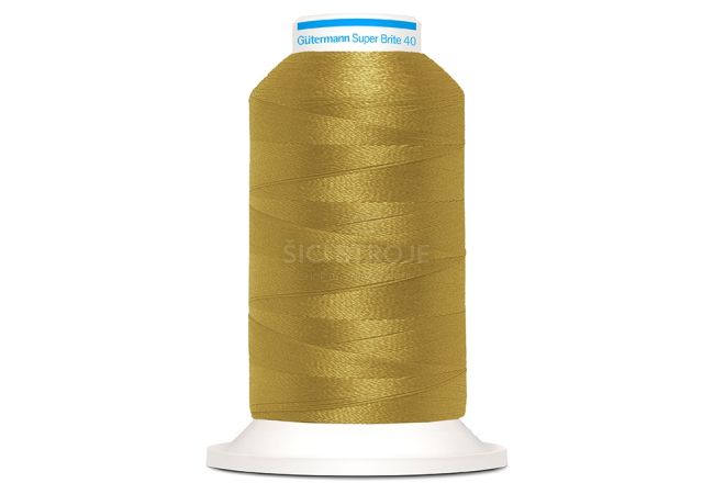 Vyšívací nit Gütermann Super Brite Polyester 40 1000 m - 9124