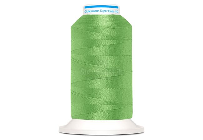 Vyšívací nit Gütermann Super Brite Polyester 40 1000 m - 9147