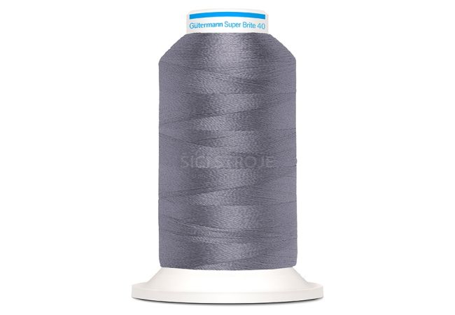 Vyšívací nit Gütermann Super Brite Polyester 40 1000 m - 9163