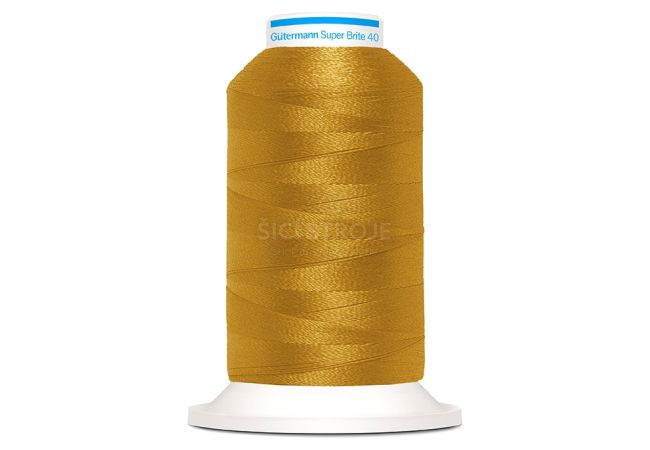 Vyšívací nit Gütermann Super Brite Polyester 40 1000 m - 9165