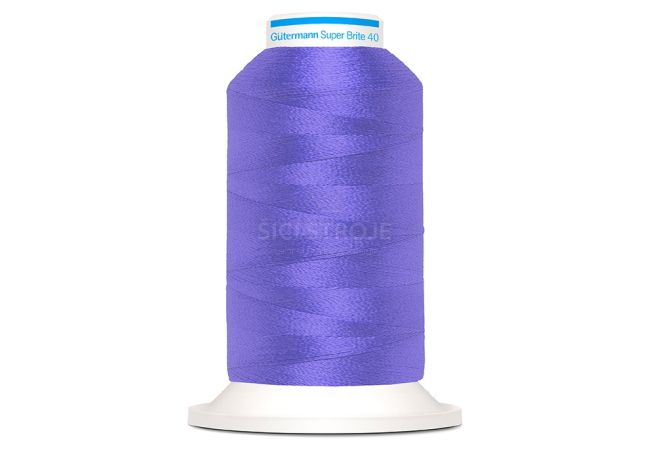 Vyšívací nit Gütermann Super Brite Polyester 40 1000 m - 9166