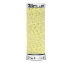 Vyšívací nit svítící ve tmě Gütermann Glowy 40 100 m - 1