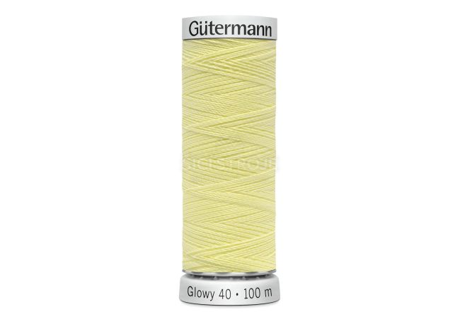 Vyšívací nit svítící ve tmě Gütermann Glowy 40 100 m - 1