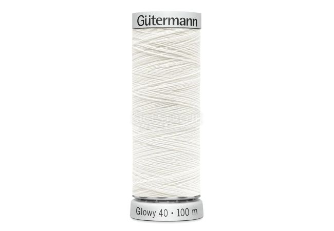 Vyšívací nit svítící ve tmě Gütermann Glowy 40 100 m - 8