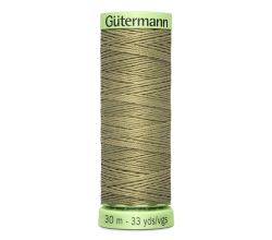 Knoflíková (režná) nit Gütermann 30 m - 258 - khaki