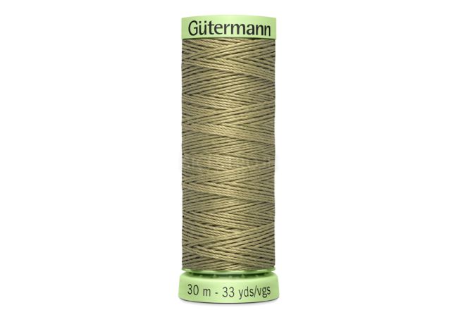 Knoflíková (režná) nit Gütermann 30 m - 258 - khaki