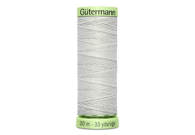 Knoflíková (režná) nit Gütermann 30 m - 8 - světle šedá