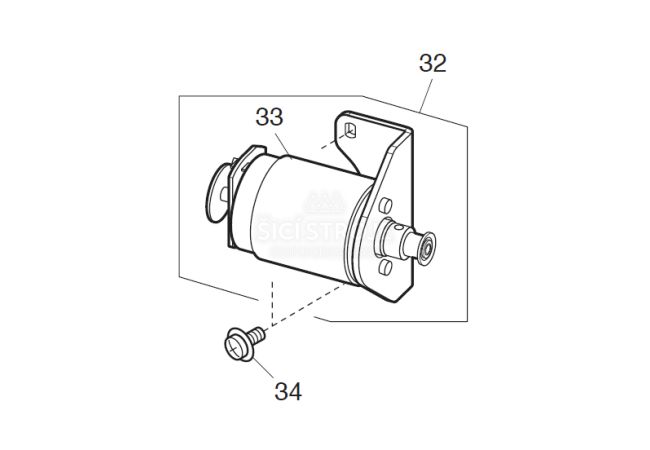 Motorek 808617004 JANOME