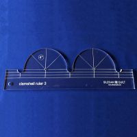 Šablona Clamshell Ruler No 3
