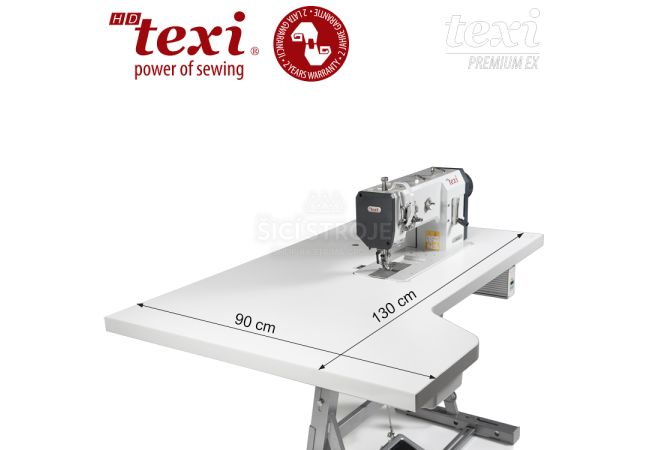 Šicí stroj TEXI HD FORTE-B UF PREMIUM EX XL