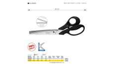 Krejčovské nůžky s mikrozoubky KRETZER FINNY CLASSIC 764425