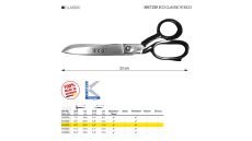 Krejčovské nůžky KRETZER ECO CLASSIC 914523