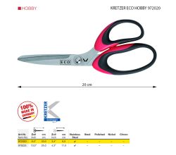 Univerzální nůžky KRETZER ECO HOBBY 972020