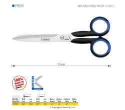 Krejčovské nůžky KRETZER FINNY PROFI 772815