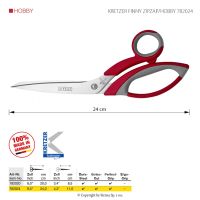 Krejčovské nůžky KRETZER FINNY ZIPZAP/HOBBY 782024