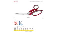 Krejčovské nůžky KRETZER FINNY ZIPZAP/HOBBY 782024