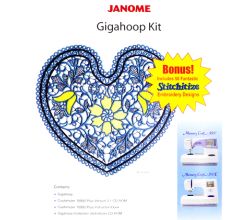 Vyšívací rámečky GIGA HOOP KIT JANOME