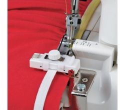 Vodič pro všívání a řasení gumy (3,5 - 8 mm) pro overlock Janome AT2000D