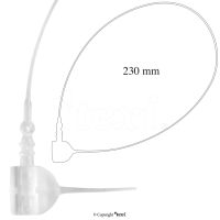 Pojistné nitě neutrální 230mm - balení 5.000ks